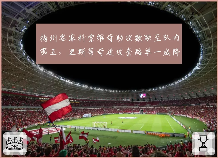 梅州客家科索维奇助攻数跌至队内第五，里斯蒂奇进攻套路单一成降级隐患