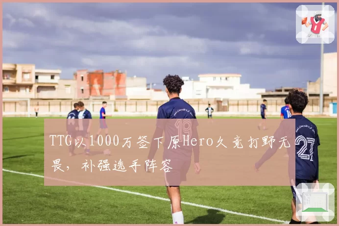 TTG以1000万签下原Hero久竞打野无畏,补强选手阵容